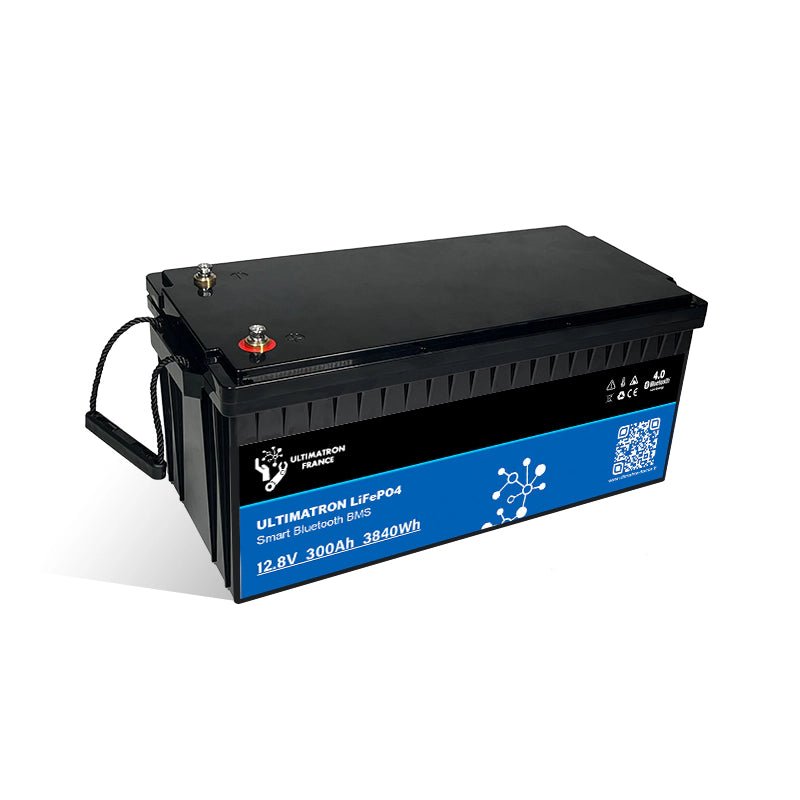 Acumulator Ultimatron 12.8V 300Ah PRO 3840Wh LiFePO4 cu BMS Inteligent și Bluetooth - EVONomad