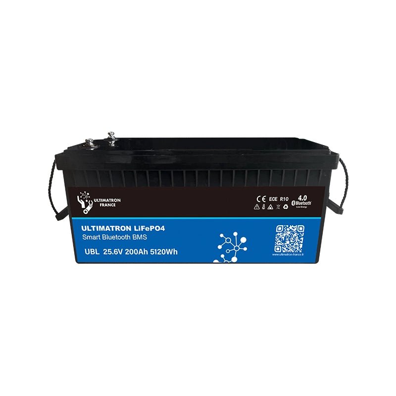 Acumulator Ultimatron 25.6V 200Ah LiFePO4 cu BMS Inteligent și Bluetooth - EVONomad