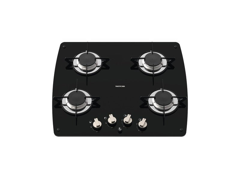 Aragaz cu 4 arzatoare, 4x 1,5 kW, aprindere electrica 230V - EVONomad