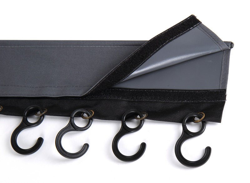 Banda de carlige cu 8 carlige, tevi si inchidere Velcro, lungime 58 cm - EVONomad
