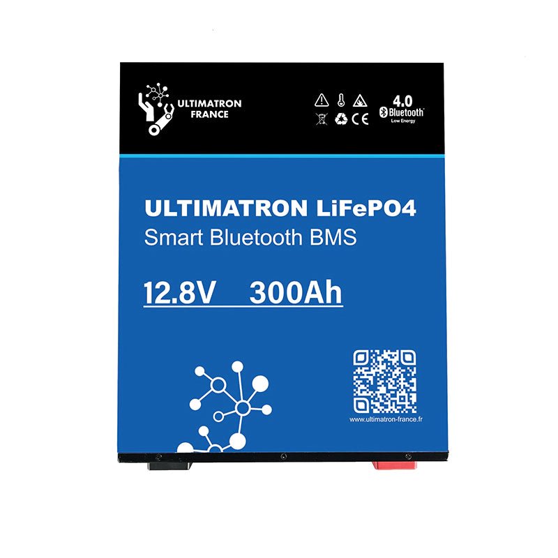 Baterie Lithium Ultimatron 12.8V 300Ah LiFePO4 cu BMS Inteligent si Bluetooth - EVONomad