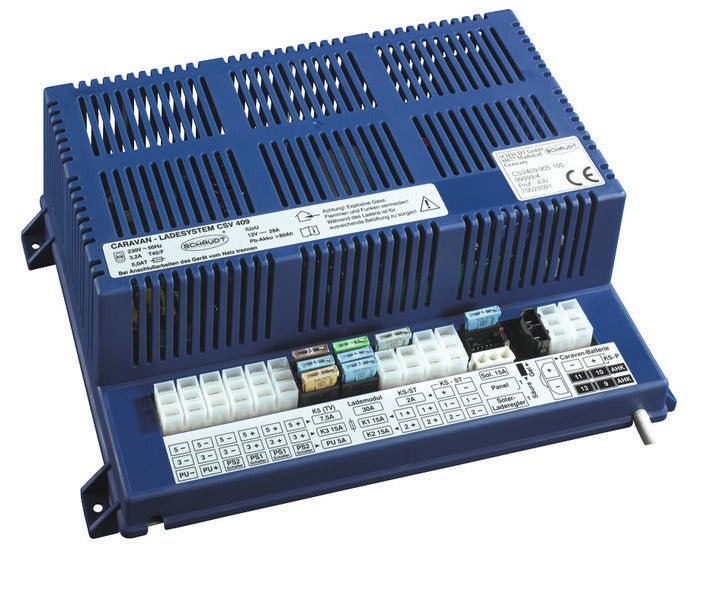 Bloc electric CSV 409 cu modul de incarcare - pentru baterii gel/plumb - EVONomad
