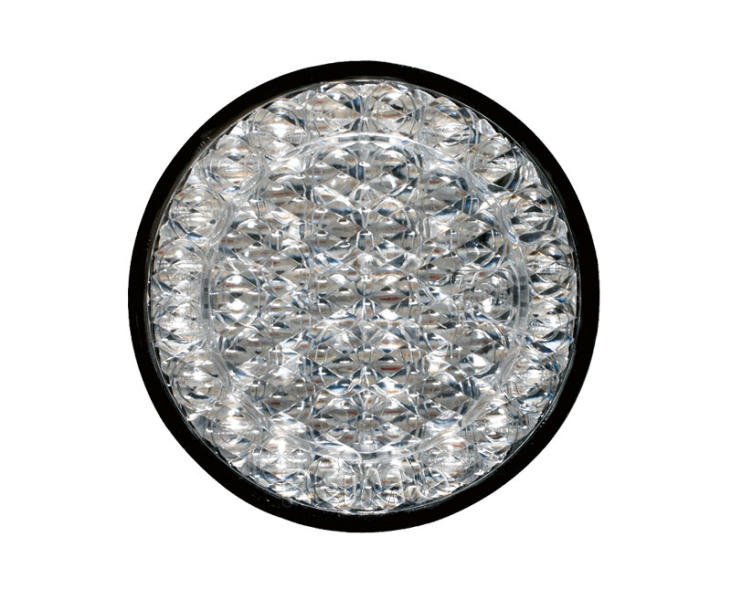 Indicator LED spate 12V, 3/0.5W IP67 cablu transparent de 500 mm - EVONomad