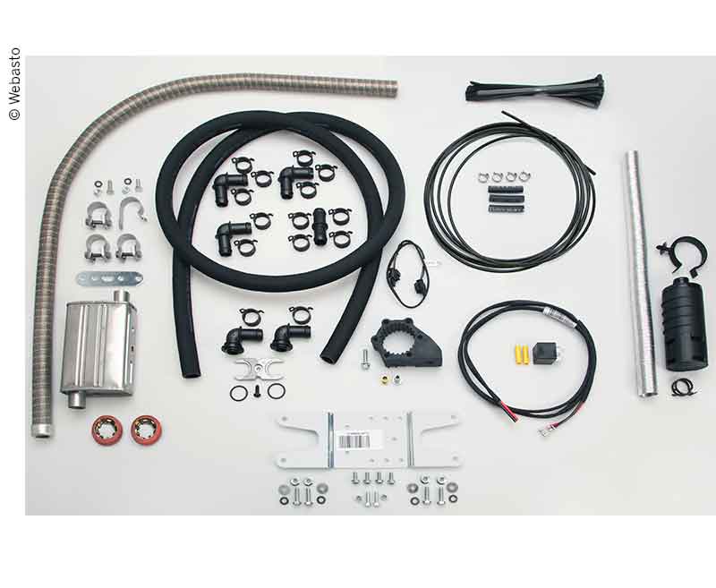 Kit de instalare pentru rulota Fiat Ducato Thermo Top EVO - EVONomad