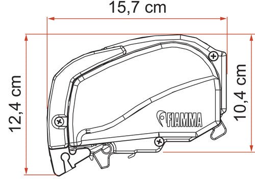 Marchiza de acoperis Fiamma F80L - EVONomad