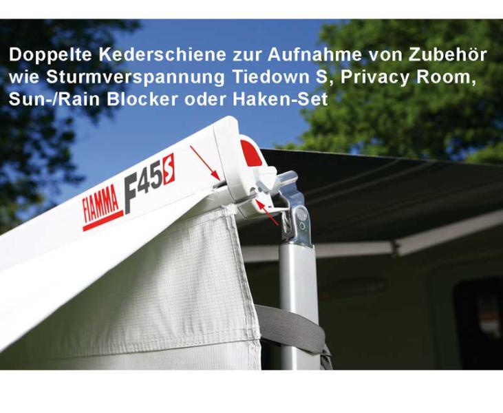 Marchiza de perete pentru Rulote & Autorulote - Fiamma F45s - EVONomad