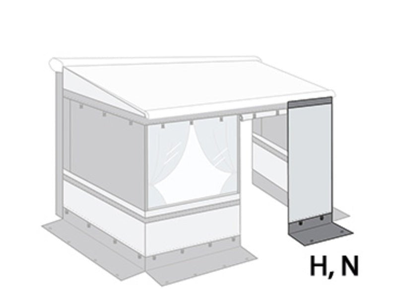 Privacy Room Light F80 - Panou frontal pentru Marchiza - 70cm - EVONomad