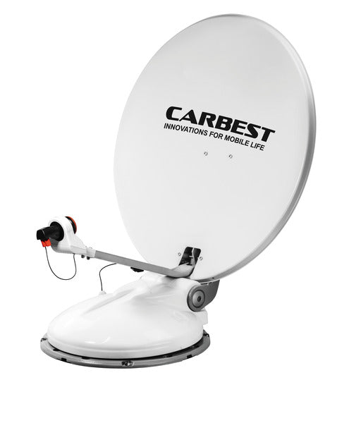 Sistem satelit de camping Carbest Travelsat 2, 80 cm, twin cu Bluetooth - EVONomad