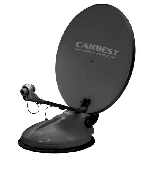 Sistem satelit Travelsat 2, 68 cm cu Bluetooth, gri inchis - EVONomad