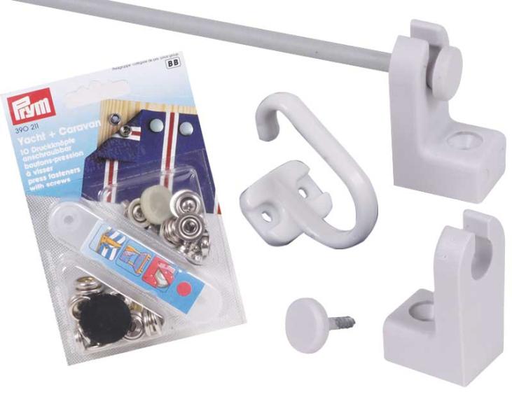 Șine și accesorii pentru perdele de rulotă și autorulotă - EVONomad