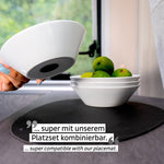 2 boluri magnetice din portelan - 0,4 l - EVONomad
