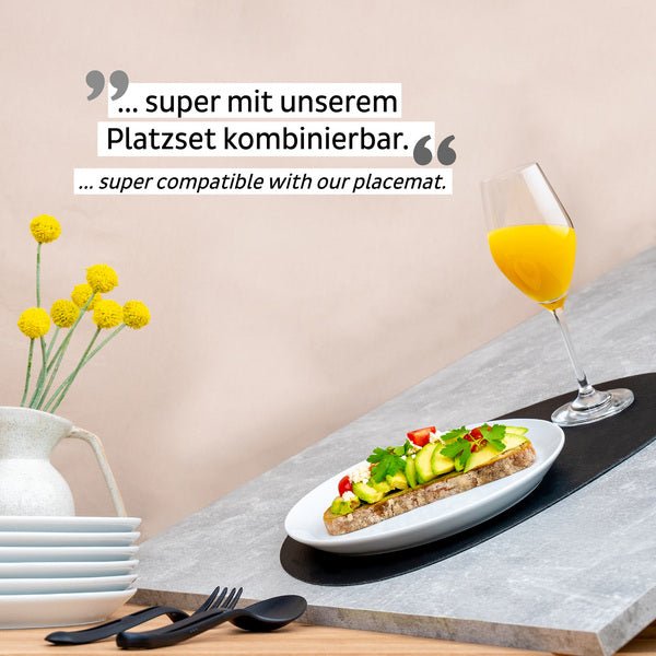 2 farfurii magnetice din portelan - EVONomad
