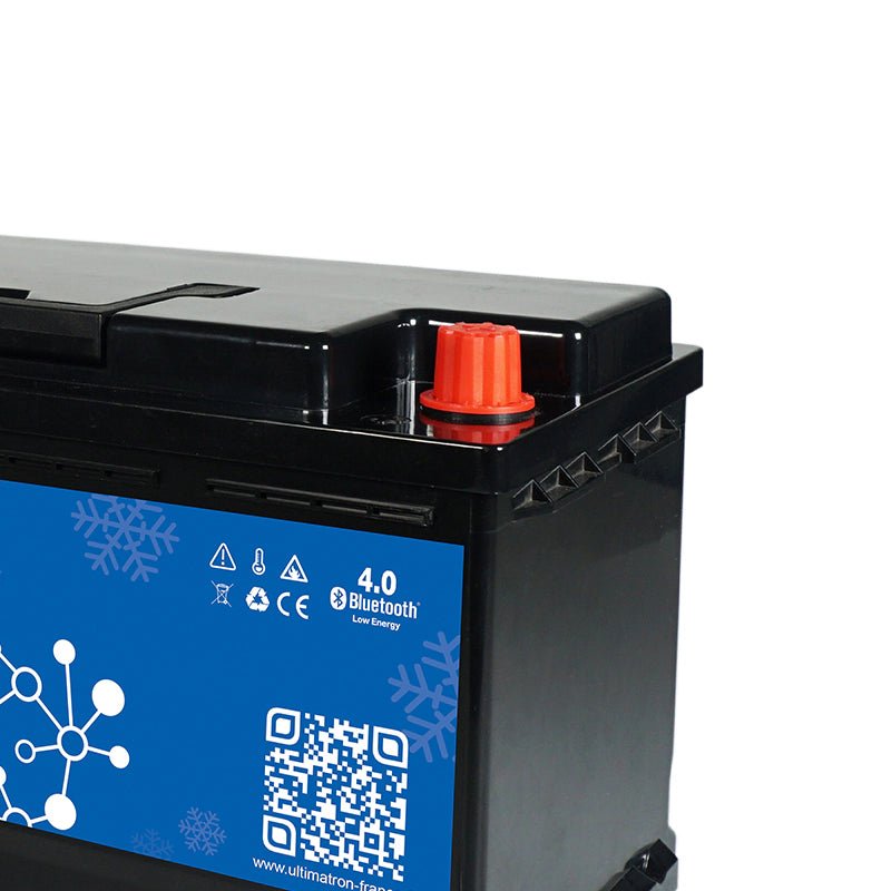 Acumulator Baterie cu litiu Ultimatron 12,8 V 100 Ah LiFePO4 Smart BMS, incalzire, Bluetooth - EVONomad