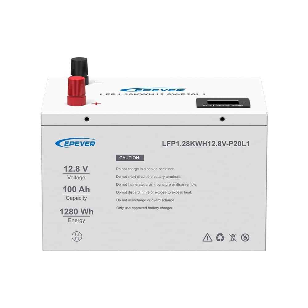 Acumulator cu litiu LIFEPO4 de 12,8V, 100 Ah Epever - EVONomad