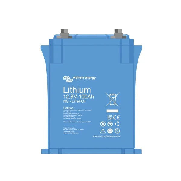 Acumulator cu litiu LIFEPO4 de 12,8V, 100 Ah - NG (Next Generation) Victron - EVONomad
