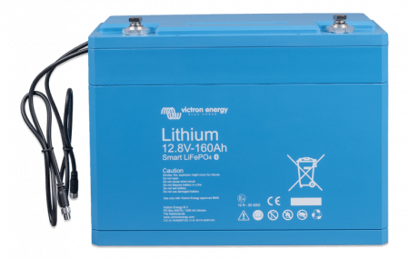 Acumulator cu litiu LIFEPO4 de 12,8V, 160 Ah - Smart Victron - EVONomad