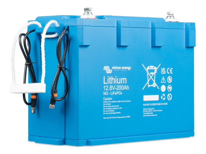 Acumulator cu litiu LIFEPO4 de 12,8V, 200 Ah - NG (Next Generation) Victron - EVONomad