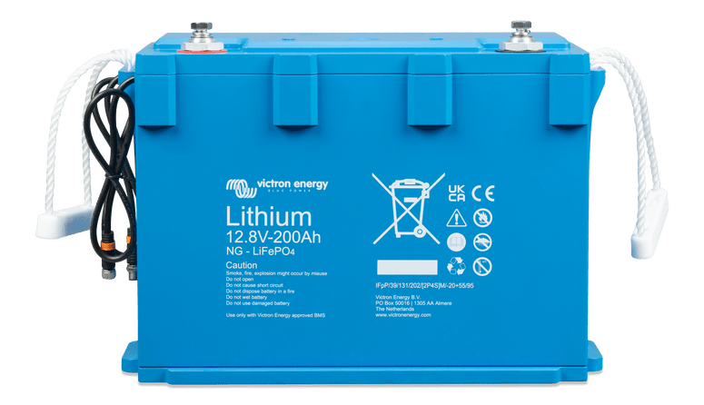 Acumulator cu litiu LIFEPO4 de 12,8V, 200 Ah - NG (Next Generation) Victron - EVONomad