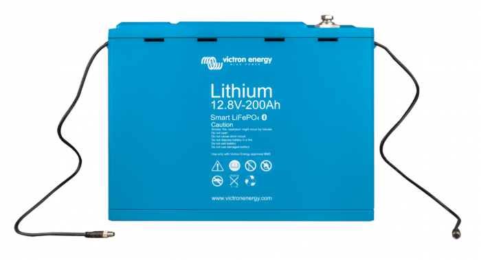 Acumulator cu litiu LIFEPO4 de 12,8V, 200 Ah - Smart Victron - EVONomad