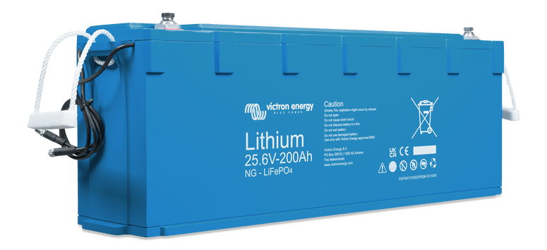 Acumulator cu litiu LIFEPO4 de 24 V - 25.6 V, 200 Ah - NG (Next Generation) Victron - EVONomad