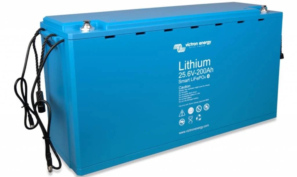 Acumulator cu litiu LIFEPO4 de 24V - 25.6V, 200 Ah - Smart Victron - EVONomad