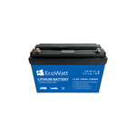 Acumulator lithiu LiFePO4 Smart BMS si Display 12.8V 100 Ah - EcoWatt by Ultimatron - EVONomad
