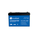 Acumulator lithiu LiFePO4 Smart BMS si Display 12.8V 100 Ah - EcoWatt by Ultimatron - EVONomad