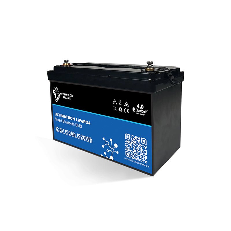Acumulator Ultimatron 12.8V 150Ah PRO 1920Wh LiFePO4 cu BMS Inteligent și Bluetooth - EVONomad