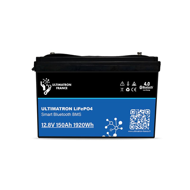 Acumulator Ultimatron 12.8V 150Ah PRO 1920Wh LiFePO4 cu BMS Inteligent și Bluetooth - EVONomad