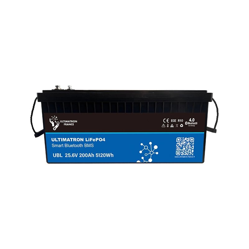 Acumulator Ultimatron 25.6V 200Ah LiFePO4 cu BMS Inteligent și Bluetooth - EVONomad