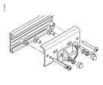 Adaptor Dethleffs/ Carado/ Sunlight pentru suport de biciclete G2 (5 bucati) - EVONomad