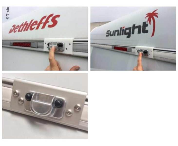 Adaptor Dethleffs/ Carado/ Sunlight pentru suport de biciclete G2 (5 bucati) - EVONomad