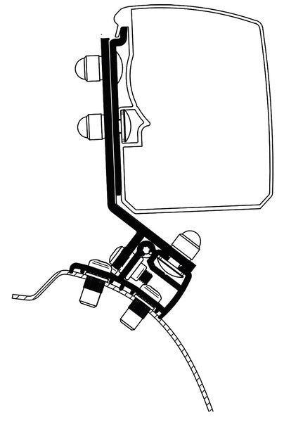 Adaptor Marchiza T 3200 - PSA Minivan Fix LHD din 2016 - EVONomad