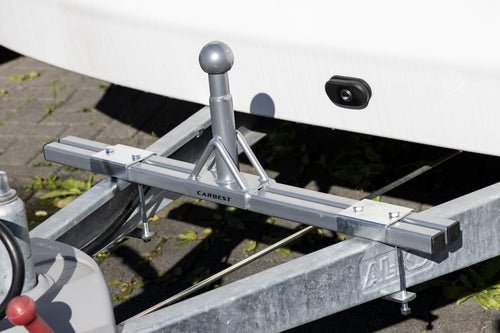 Adaptor suport biciclete pentru protap rulota, prindere pe carlig de remorcare - EVONomad