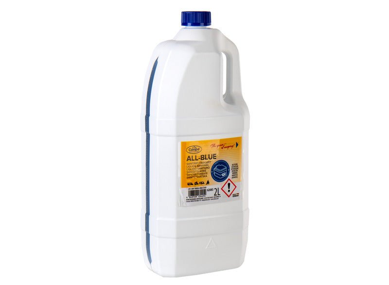 Aditiv sanitar All - Blue pentru toaleta de camping, 2 litri - EVONomad