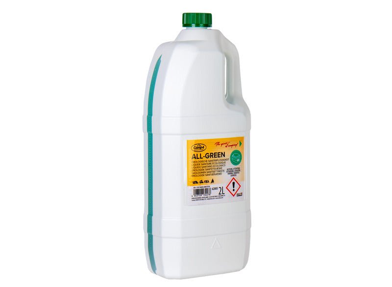 Aditiv sanitar All - Green pentru toaleta de camping, 2 litri - EVONomad