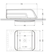 Aer conditionat de acoperis SR - MECair SR C17 - 1700 W - EVONomad