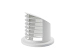 Aerisire inalta de 90° pentru incalzitorul auxiliar. Airtronic D2, Ø50/60mm, alb - EVONomad