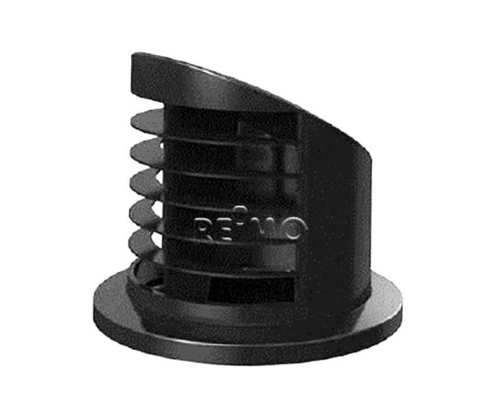 Aerisire inalta de 90° pentru incalzitorul auxiliar. Airtronic D2, Ø50/60mm, negru - EVONomad