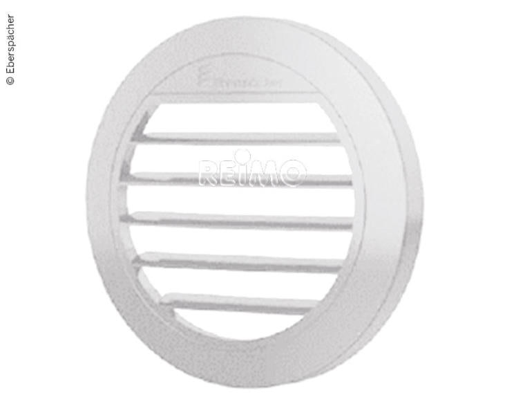 Aerisire plat 30° pentru incalzitor auxiliar Airtronic D2, Ø50/60mm, alb - EVONomad