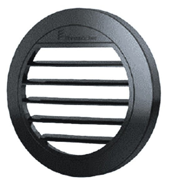 Aerisire plat 30° pentru incalzitor auxiliar Airtronic D2, Ø50/60mm, negru - EVONomad