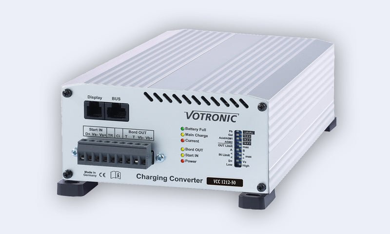 Amplificator de incarcare VCC 1212 - 50 - 50 A putere de incarcare - EVONomad