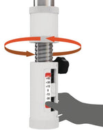 Antena plata manuala CaMP39, SKEW & single LNB - EVONomad