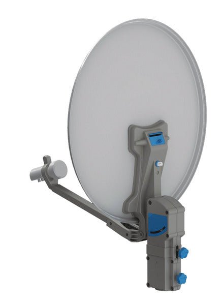 Antena SAT manuala Maxview Precision ID 65 cm cu LNB dublu - EVONomad