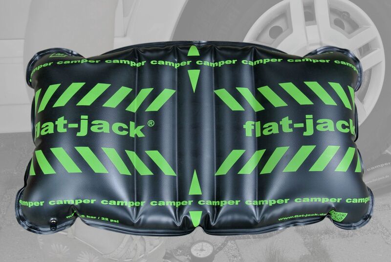 Anvelopa perna de aer flat - jack Camper - Pana la 255 mm latime a anvelopei - EVONomad