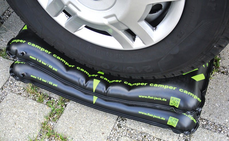 Anvelopa perna de aer flat - jack Camper - Pana la 255 mm latime a anvelopei - EVONomad