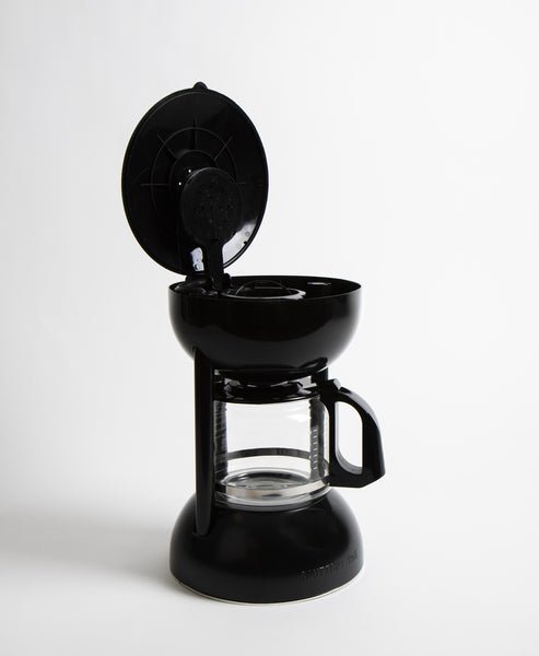 Aparat de cafea CAMP4 pentru aragaz, 10 cesti, negru - EVONomad