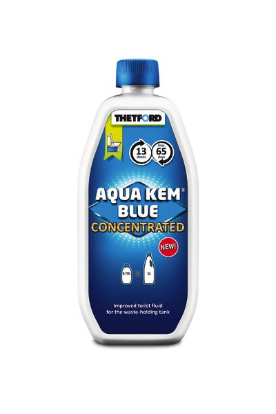 Aqua kem Blue, 0,78 l produse chimice concentrate de toaleta - EVONomad