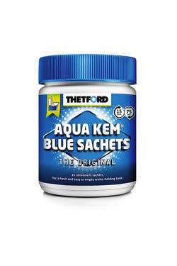 Aqua Kem Blue - 15 pliculete/ aditiv pentru toalete mobile - EVONomad