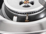 Aragaz cu cartus pe gaz Camp4 cu siguranta de aprindere GOURMET, inox - EVONomad